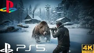 (PS5)Days Gone - Zombie Rager Bear Boss Fight Realistic ULTRA Graphics Gameplay [4K 60FPS HDR]