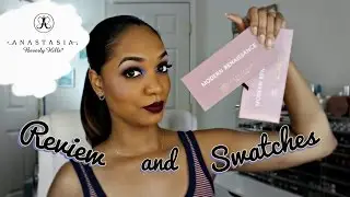 👍 REVIEW & SWATCHES 👎 Anastasia Beverly Hills Modern Renaissance Palette on Dark Skin