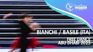 Zoe BIANCHI / Daniel BASILE (ITA) | Junior Ice Dance Free Dance | Abu Dhabi 2025
