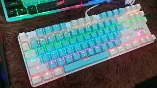 Bajeal K100 mechanical keyboard ,Bajeal K600 available ,30 % Discount