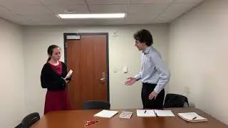 Speed the Plow Scene ; Jamie and Ray