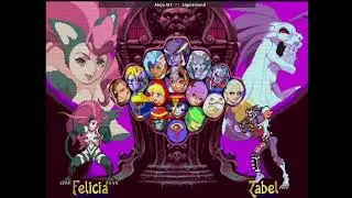 Vampire Savior - Alejo Art [Felicia] vs Siguismund [Zabel] -Unranked (matchup practice 2)-