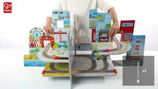 #Hapetoys  Mega City Railway Set Assembly