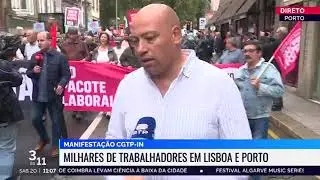 Porto » Manifestação da CGTP-IN 
