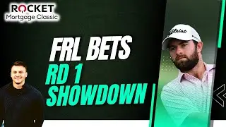 ⛳PGA DFS: Rocket Mortgage Classic 2022 [First Round Leader Bets +Round 1 Showdown Picks]🏌️