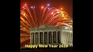 ||LIVE GREECE|| Fireworks light up the Greek capital to bring in 2020 ATHENS