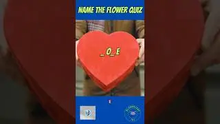 Flower Quiz: Can You Beat It? Fill in the blanks #flowerquiz #wordquiz #shorts