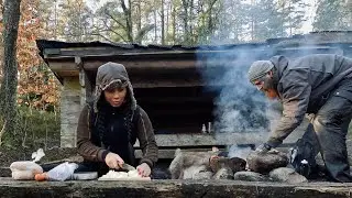 Outdoor Date In Swedish Nature | Cooking Porter Beer Stew & Drinking Red Wine
