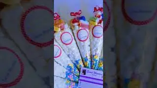 Colourful Sweet Cones Made to Order