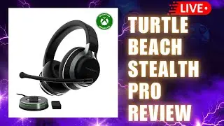 Turtle Beach Stealth Pro Multiplatform Wireless Noise Cancelling Gaming Headset Review Video