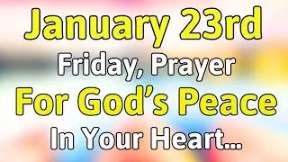 Powerful Morning Prayer For God&rsquo;s Peace In Your Heart | Start The Day With Stillness...