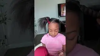 Valentine&rsquo;s Day hair style idea for kids #vdayhair