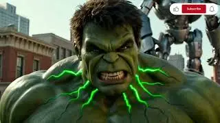 HULK ANGRY MODE 😱 | Hulk Smash Robot 💥 | Viral AI Hulk Short video