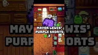 Even more ways to mess with Mayor Lewis in Stardew Valley 1.6 #stardewvalley  #stardew