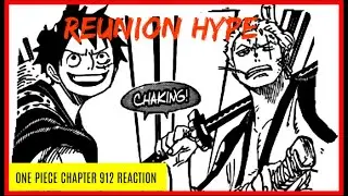 One Piece Chapter 912 Live Reaction - THE REUNION!!!!