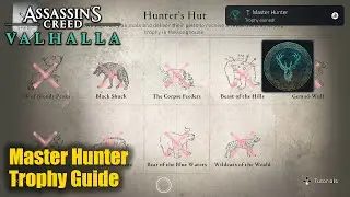 Assassin's Creed Valhalla PS5 &bull; Master Hunter Trophy Guide (Defeat all Alpha animals)