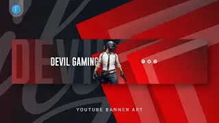 How to Make a Professional YouTube Banner for Gaming Channel | Make Gaming Channel Banner on Android