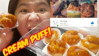 TRENDING CREAM PUFF WITH A TWIST BY FETA.PH! #manilaeatsmorefun