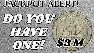 JACKPOT ALERT! These 4 Washington Quarter Dates Are Worth MILLIONS - Do You Have One!
