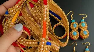 Красивые подвески для ушей | 3 способа сделать своими руками из кружева