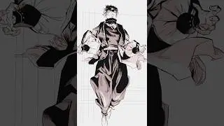 Jujutsu Kaisen art  background animation next #animeart #jujutsukaisen #drawing #procreate #manga
