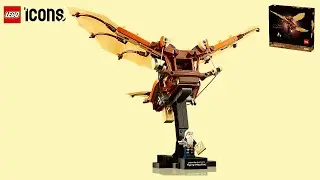 Building the Incredible LEGO Icons Leonardo Da Vinci Flying Machine