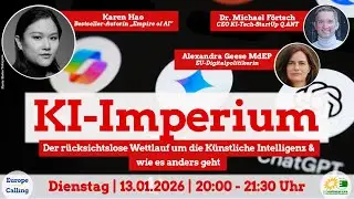 #249 - &ldquo;Das KI-Imperium &ndash; Der r&uuml;cksichtslose Wettlauf um die K&uuml;nstliche Intelligenz