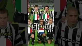 Juventus Squad 2000 | Nations #juventus #seriea #shorts