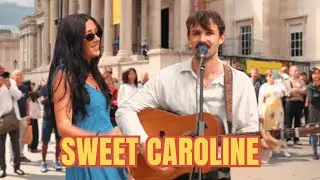 Couple Turns London Street Into a CONCERT With ‘Sweet Caroline’ | Neil Diamond