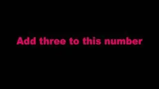 I can guess what number your thinking of!