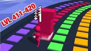 Stack Colors - LVL 411-420 - Gameplay Walkthrough