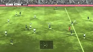 PES 2012: Gameplay - England vs Brazil [720p]