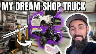 NEW ENGINE INSTALLED In My 17' Ford F350! - Compound Turbo 2020 6.7 PowerStroke Turbo Diesel