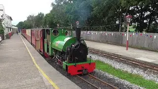Kirklees Light Railway Steam Train Ride - Clayton West to Shelley