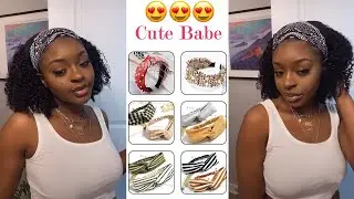 Glueless Easy Install Headband Wig💥 14 Inch Kinky Curly Hair Review  | Elfin Hair