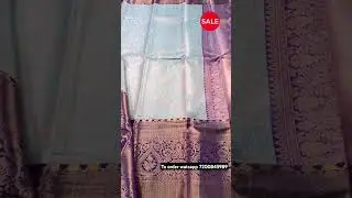 Sneha mam inspired saree to order watsapp 7200845989 #sarees #silksaree #sneha
