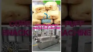 🔥 Looking to create the next big snack hit? Meet our Core Filling Puff Snacks Bar Machine #PuffSnack