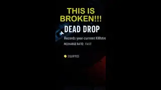 The Dead Drop Field Upgrade in Vanguard is BROKEN!!!! (I Think) #Vanguard #DeadDrop #Shorts