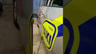 Naprawa dachu po kolizji w 8 godzin #hobby #garage #bodywork #prius #fix