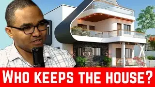 What happens to a house when a co-owner dies?