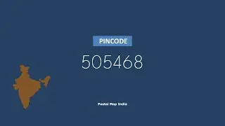 Pincode 505468 - Huzurabad, Erukalagudem, Sirsapalli & More