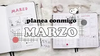 BULLET JOURNAL: MARZO 2019 // planea conmigo | sofiapricot