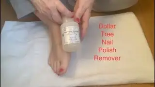 Dollar Tree Non-Acetone Nail Polish Remover 