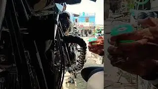 Splandar 🙂Leg guard Rassi Headlight #modified #shortsvideo 💯🦅