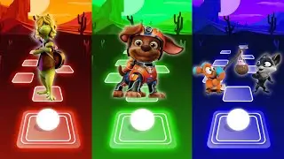 Tiles Hop - Planet 51 vs Paw patrol vs Two by two overboard Coffin Dance #coffindance #tileshop