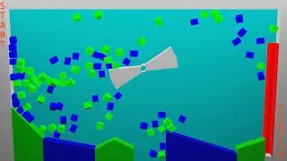 Crazy Cube Race / Obstacle Course / Elimination Race / Marble Race Run / Animation