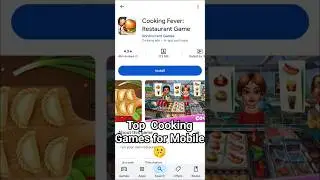 Top 5 food cooking Games for mobile 🤫😱