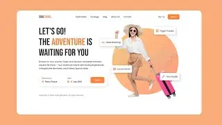Let's Design a Landing Page Using HTML, CSS, and JavaScript #viralvideo #video