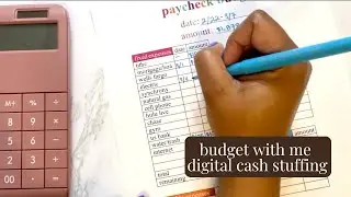 💘$1,878 BUDGET WITH ME💘I DIGITAL CASH ENVELOPE SYSTEM I QUBE MONEY I REGISTERED NURSE SALARY