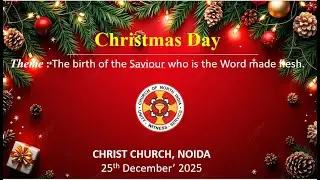 Christ Church Noida  -  English Service 25th December 2025 (Christmas Day)